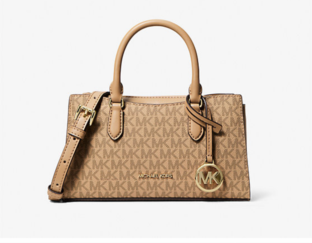 Michael Kors Arden Small Signature Logo Messenger Bag