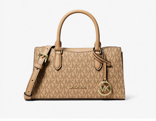 Michael Kors Arden Small Signature Logo Messenger Bag