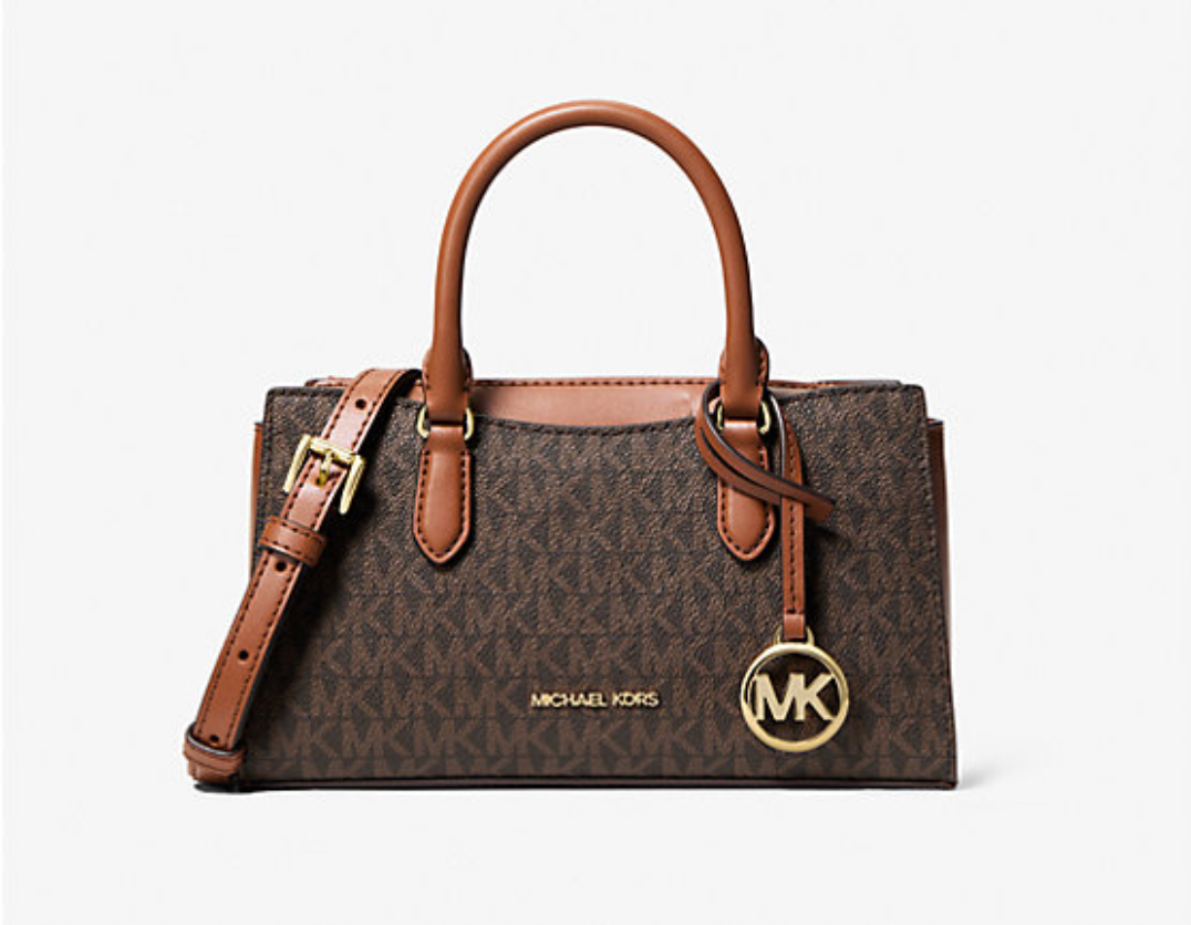 Michael Kors Arden Small Signature Logo Messenger Bag