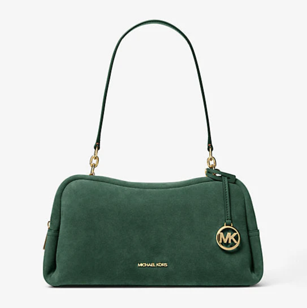 Michael Kors Cecily Medium Suede Shoulder Bag