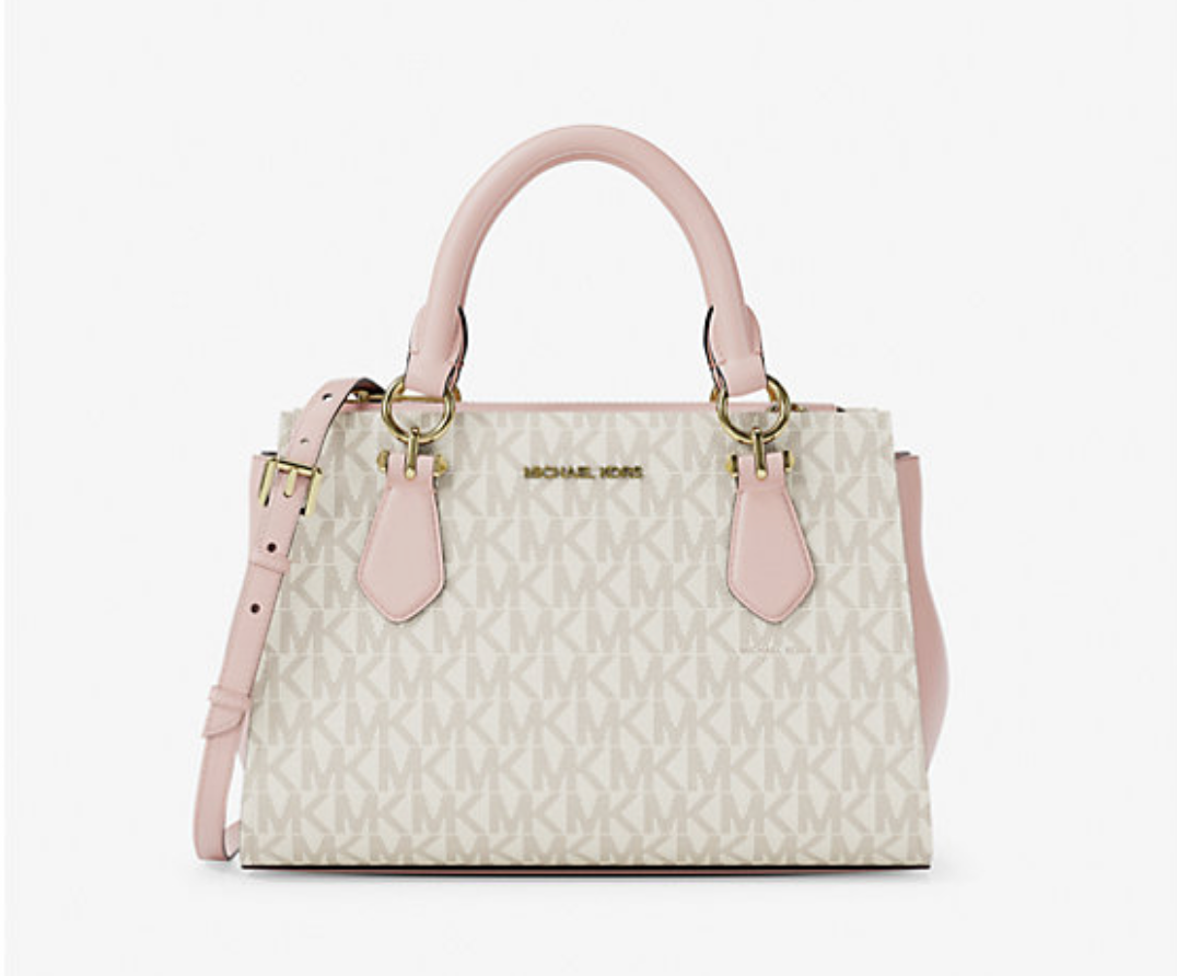 Michael Kors Marilyn Small Signature Logo Messenger Bag