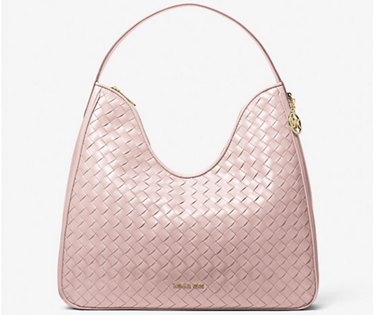 Michael Kors Nayla Medium Woven Shoulder Bag