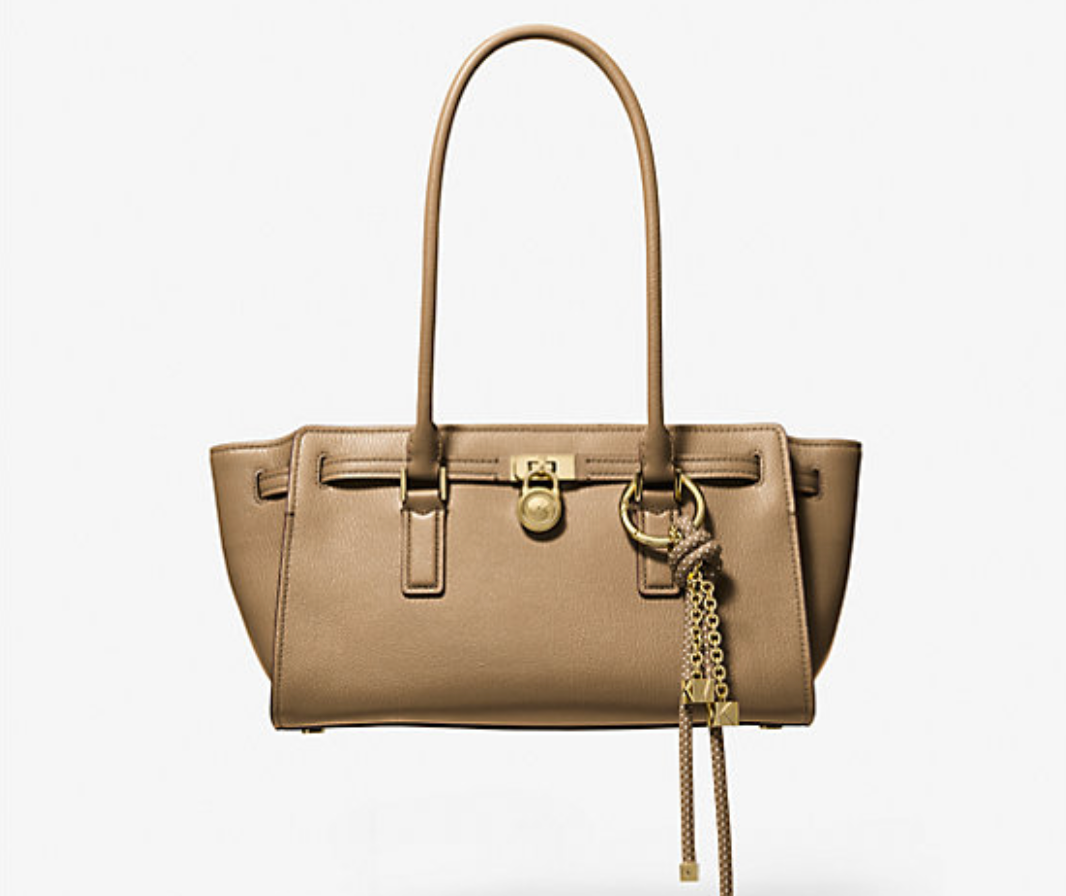 Michael Kors Hamilton Moderne Small Leather Satchel