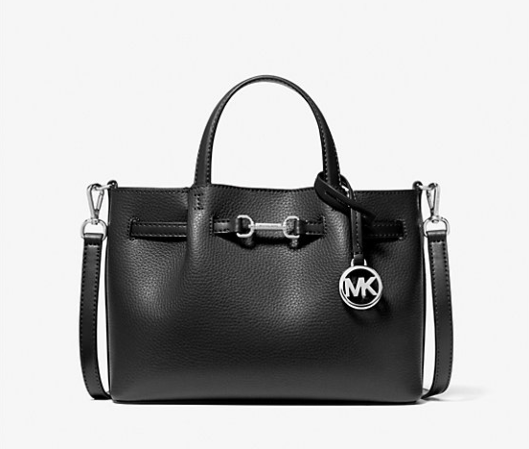 Michael Kors Carson Small Pebbled Leather Satchel