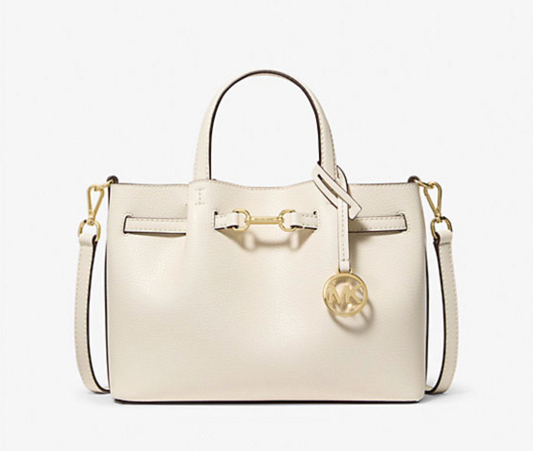 Michael Kors Carson Small Pebbled Leather Satchel