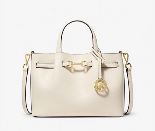 Michael Kors Carson Small Pebbled Leather Satchel