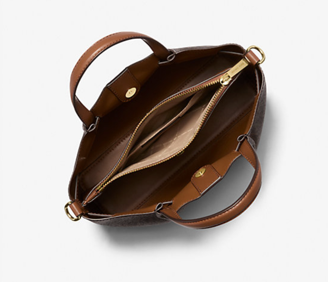 Michael Kors Carson Small Pebbled Leather Satchel
