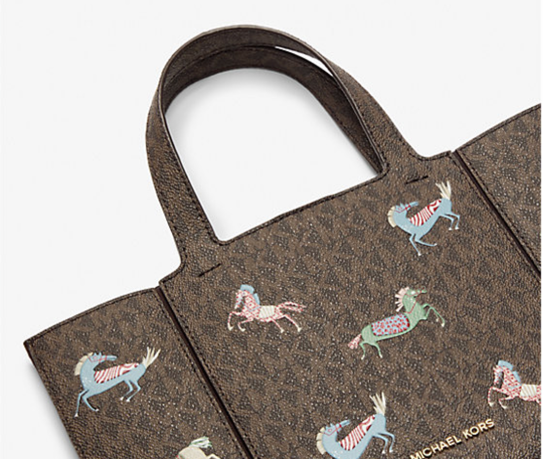 Michael Kors Jordi Small Signature Logo Convertible Tote Bag