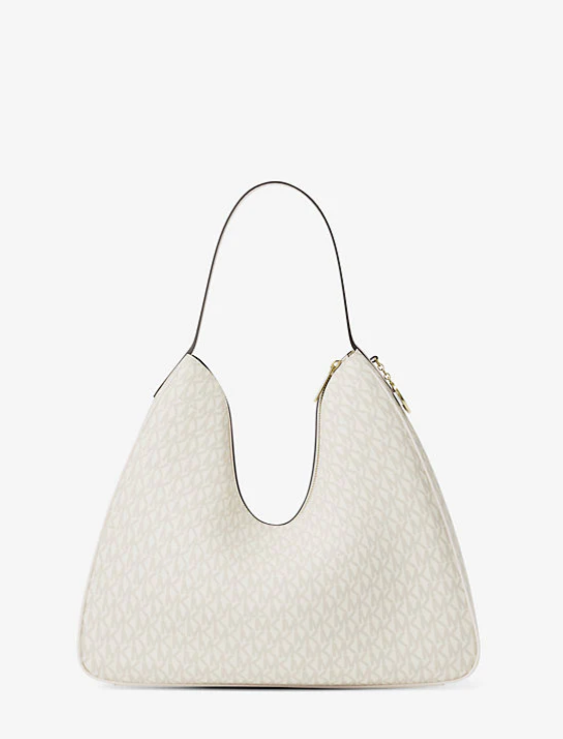 Michael Kors Nayla Medium Signature Logo Shoulder Bag