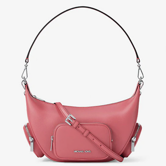 Michael Kors Merritt Medium Pebbled Leather Convertible Shoulder Bag