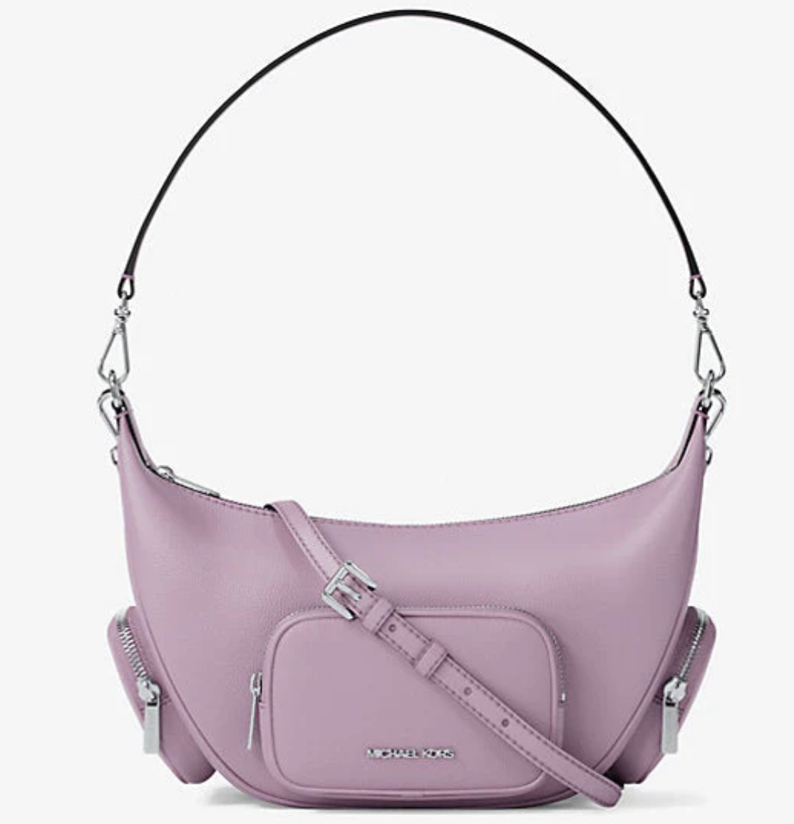 Michael Kors Merritt Medium Pebbled Leather Convertible Shoulder Bag