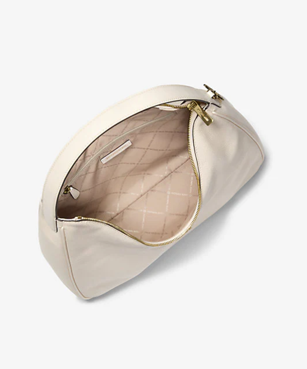 Michael Kors Nayla Medium Pebbled Leather Shoulder Bag
