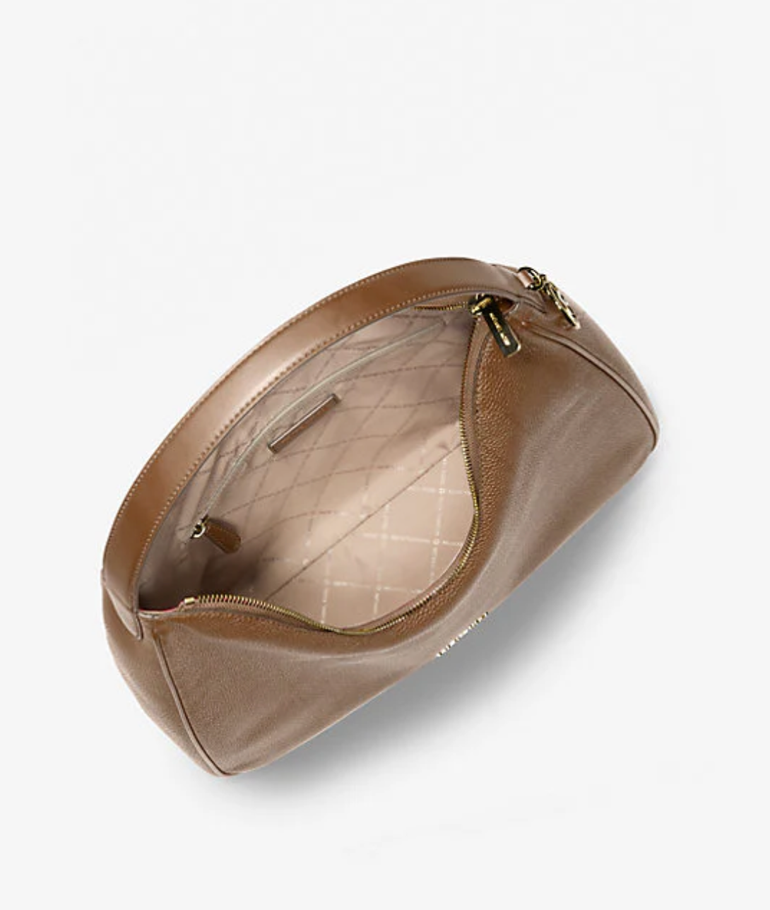 Michael Kors Nayla Medium Pebbled Leather Hobo Shoulder Bag