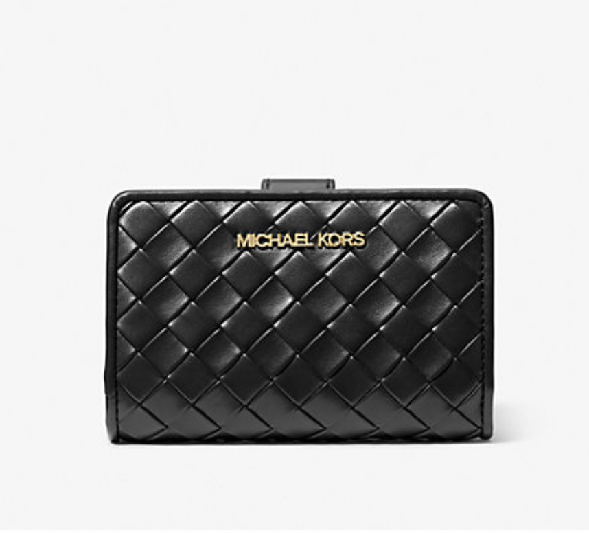 Michael Kors Jet Set Medium Woven Wallet