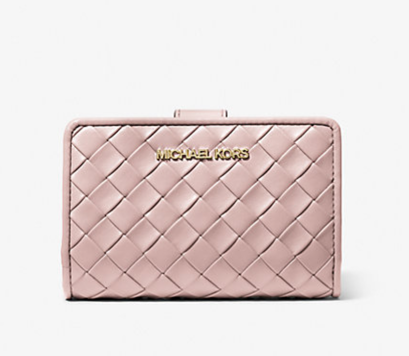 Michael Kors Jet Set Medium Woven Wallet