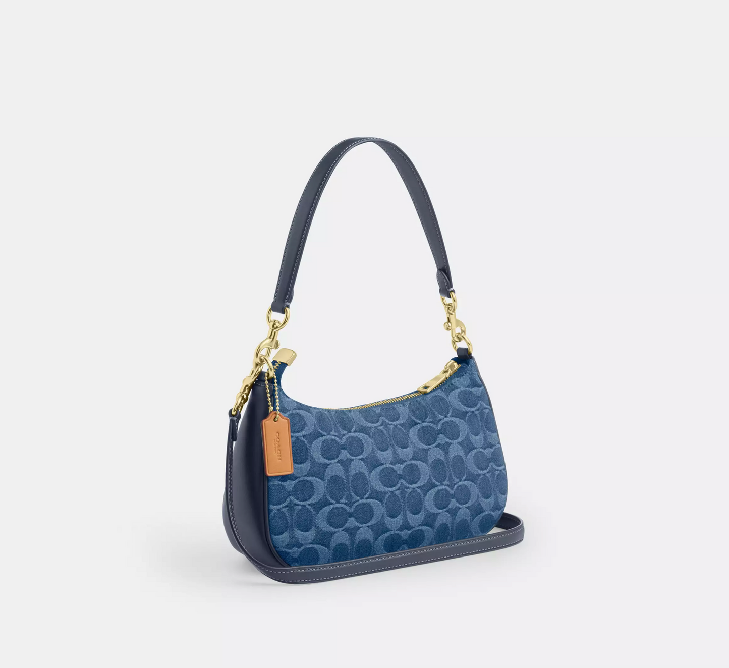 Coach Teri Shoulder Bag In Signature Denim