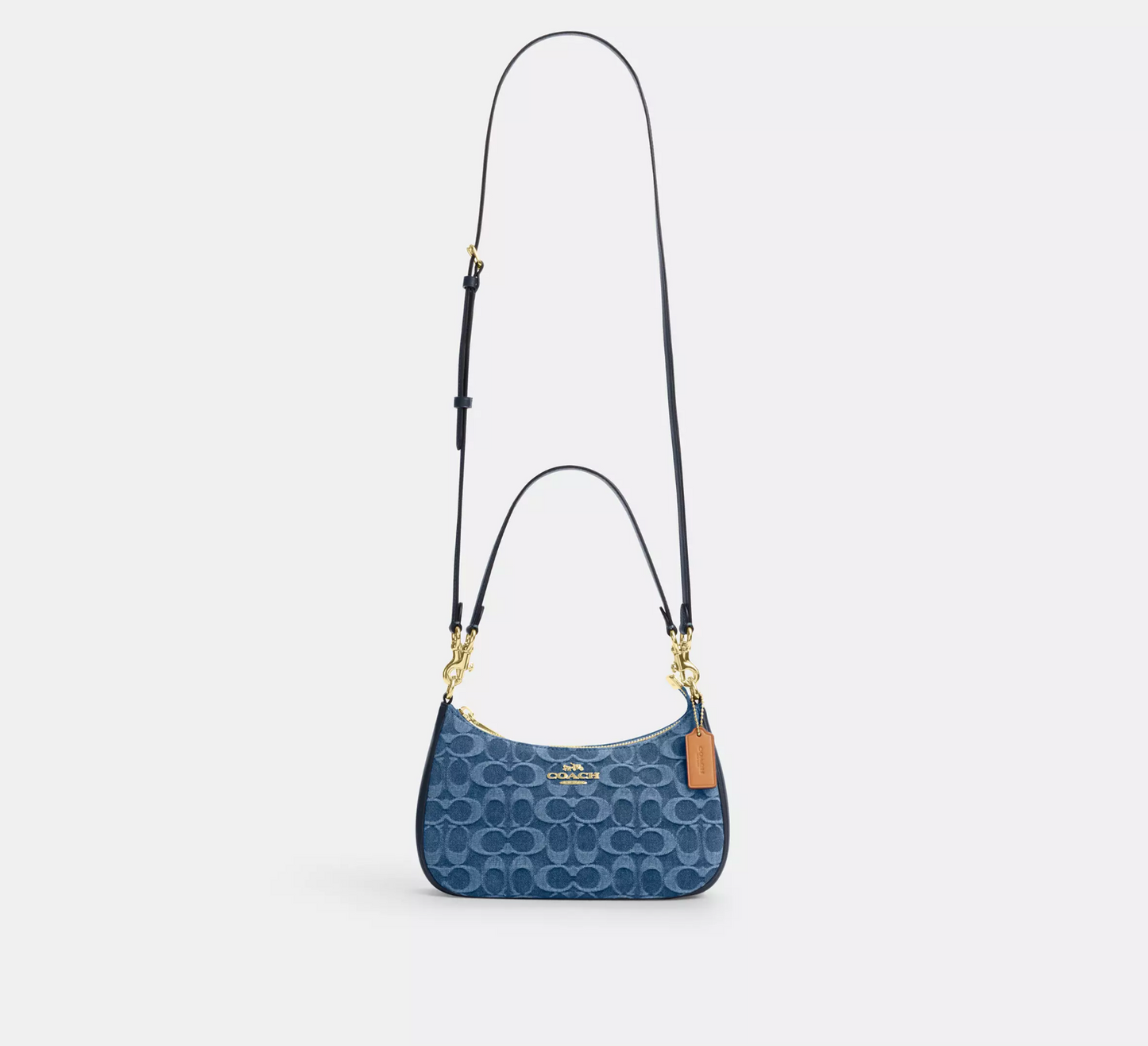 Coach Teri Shoulder Bag In Signature Denim