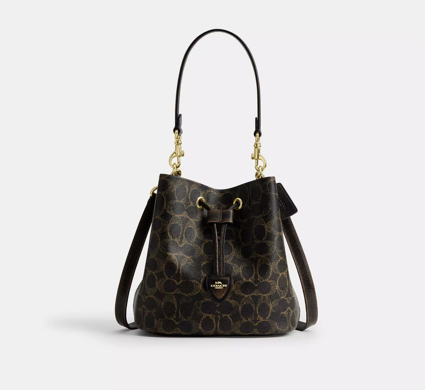 Rowan Bucket Bag In Maxi Signature Canvas