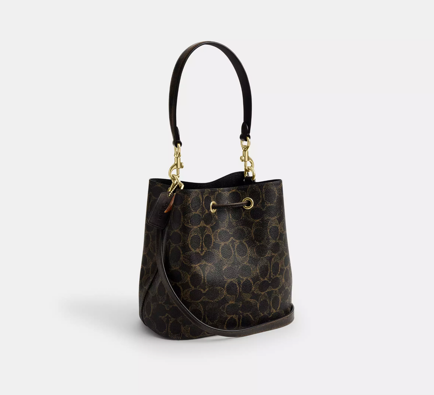 Rowan Bucket Bag In Maxi Signature Canvas