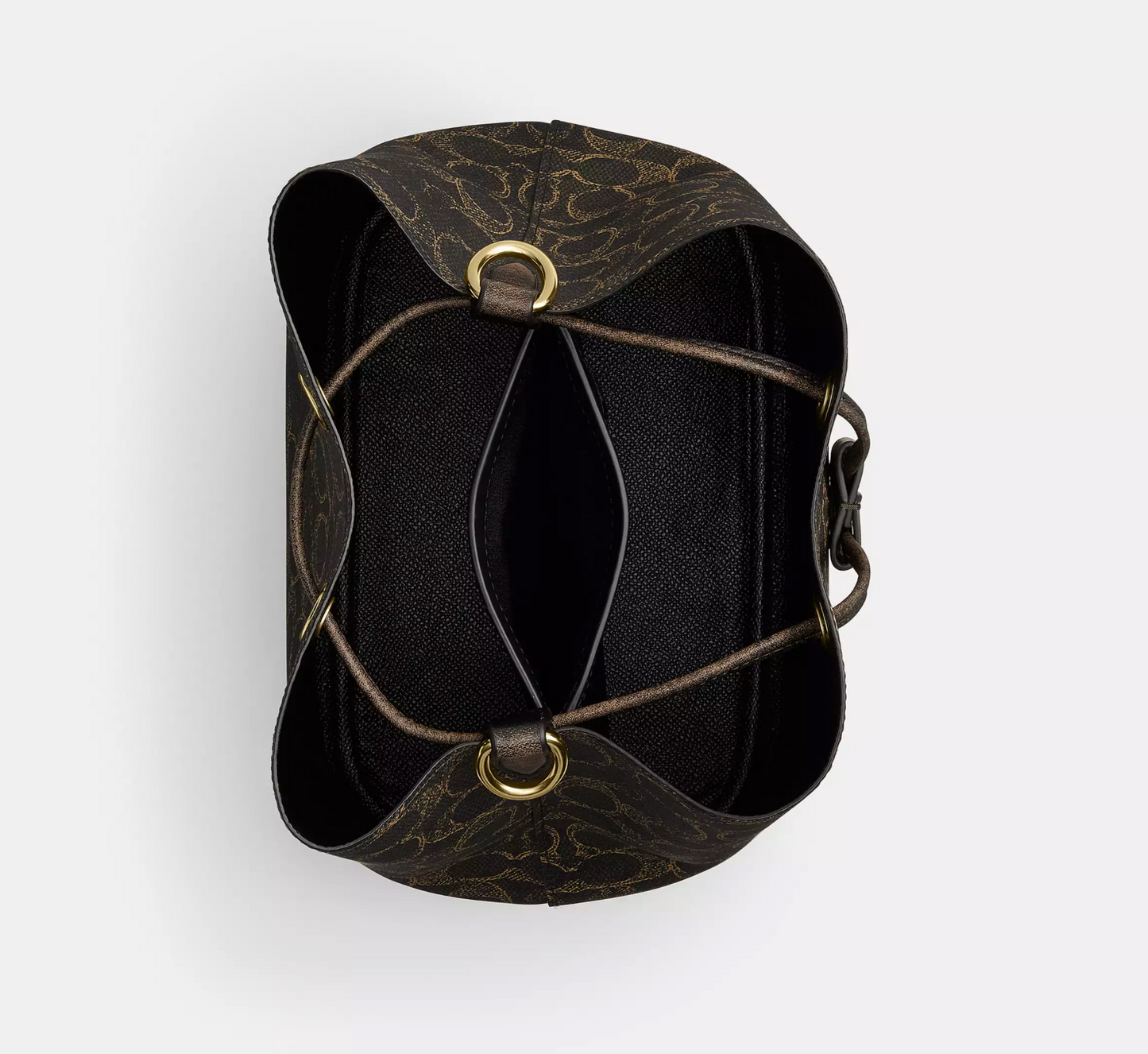 Rowan Bucket Bag In Maxi Signature Canvas