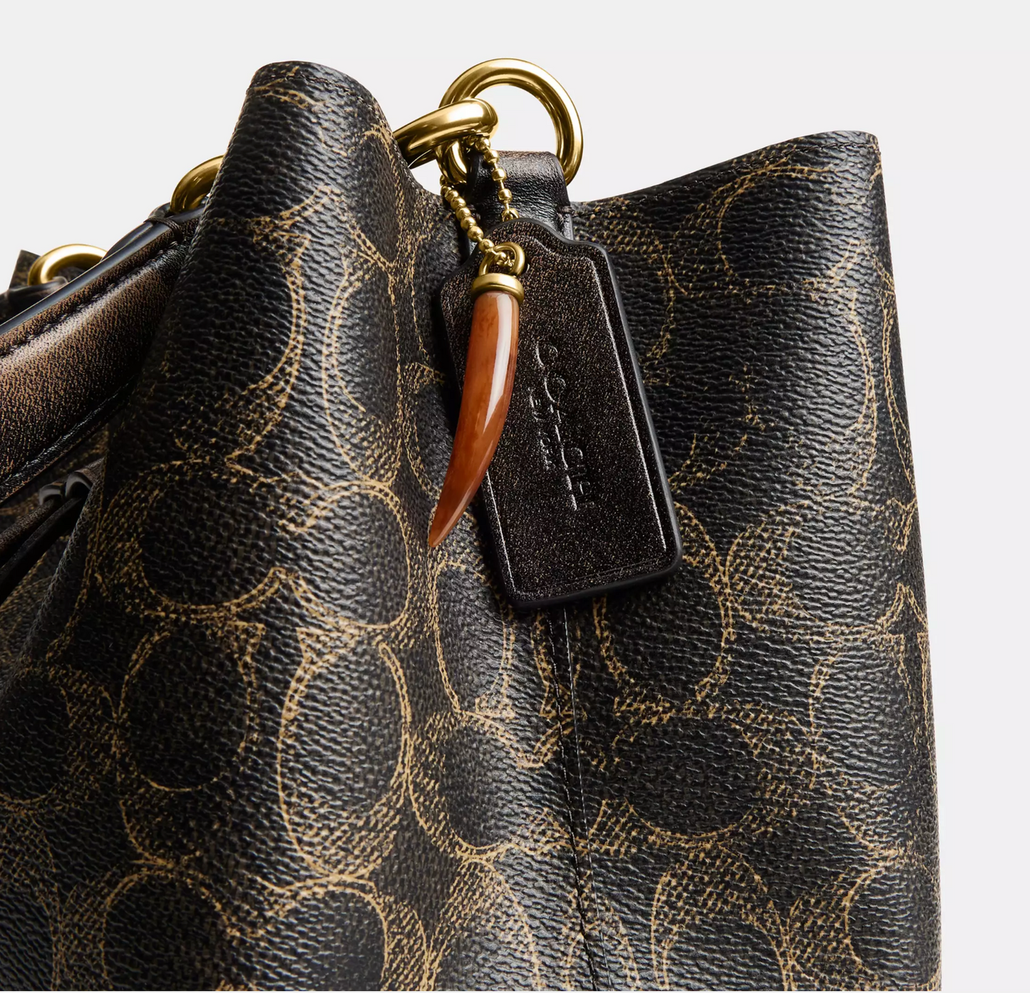 Rowan Bucket Bag In Maxi Signature Canvas