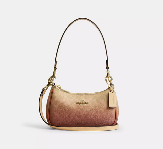 Coach Teri Mini Crossbody Bag In Ombre Signature