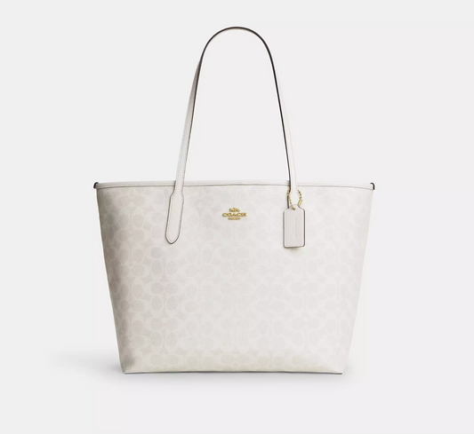 City Tote Bag In Signature Canvas
