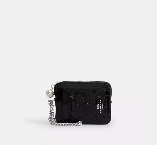 Coach Zip Card Case Kartlık