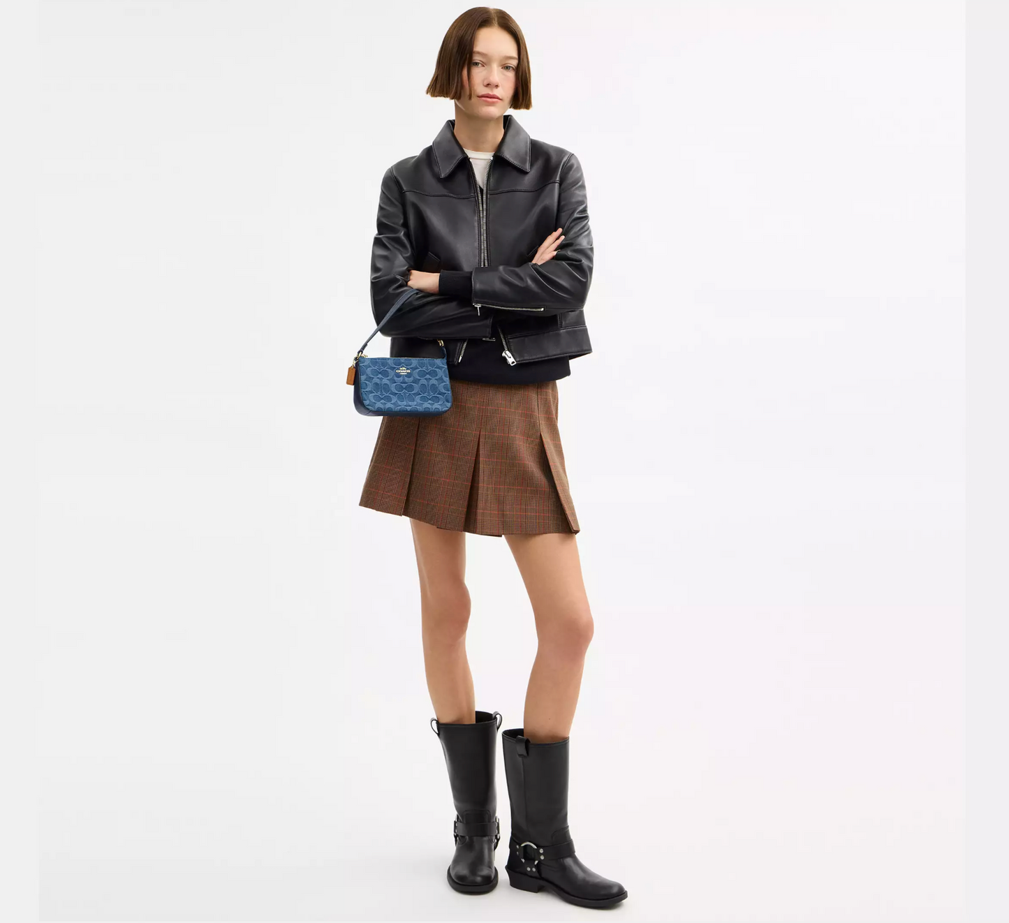 Coach Nolita 19 In Signature Denim
