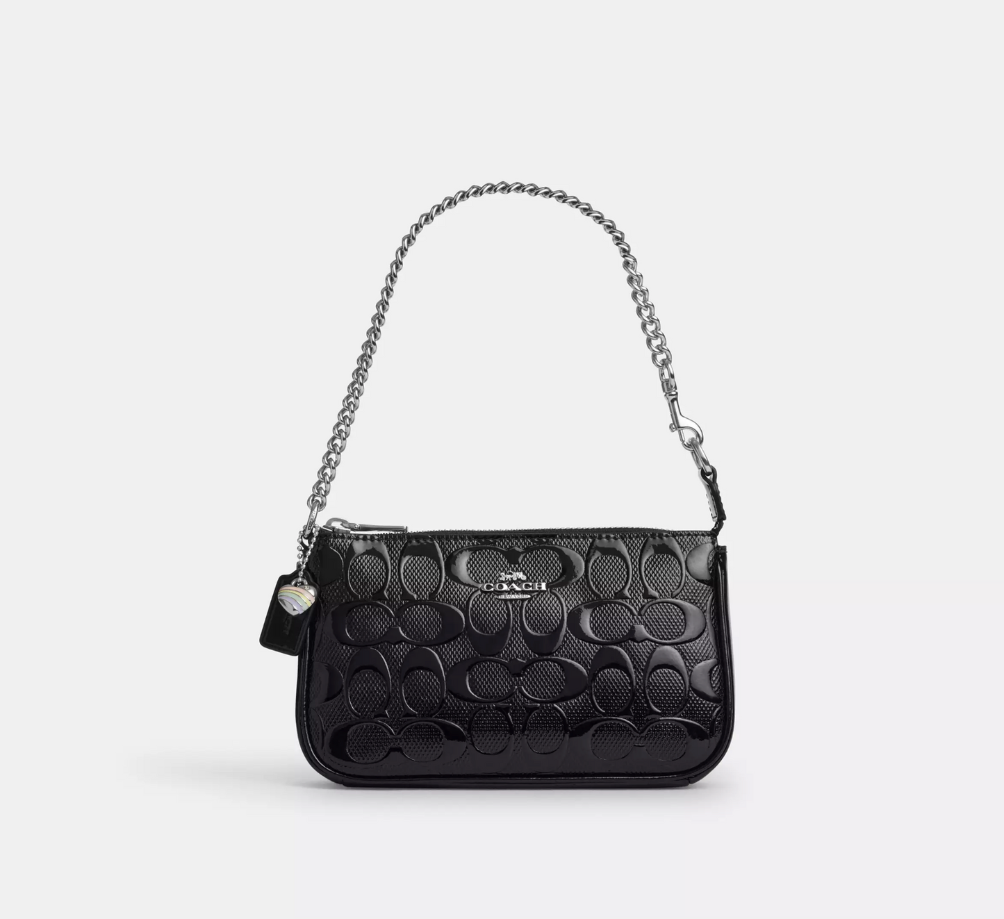 Coach Nolita 19 In Signature Leather With Heart Charm