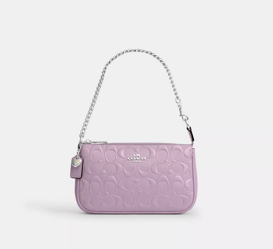 Coach Nolita 19 In Signature Leather With Heart Charm