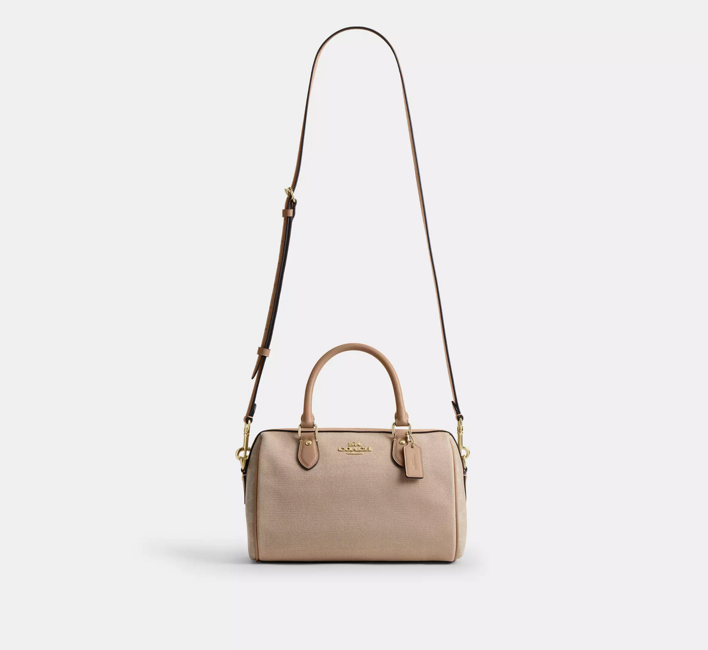 Coach Rowan Satchel Bag In Colorblock