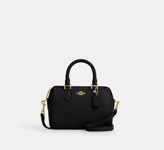 Coach Mini Rowan Crossbody Bag In Signature Leather