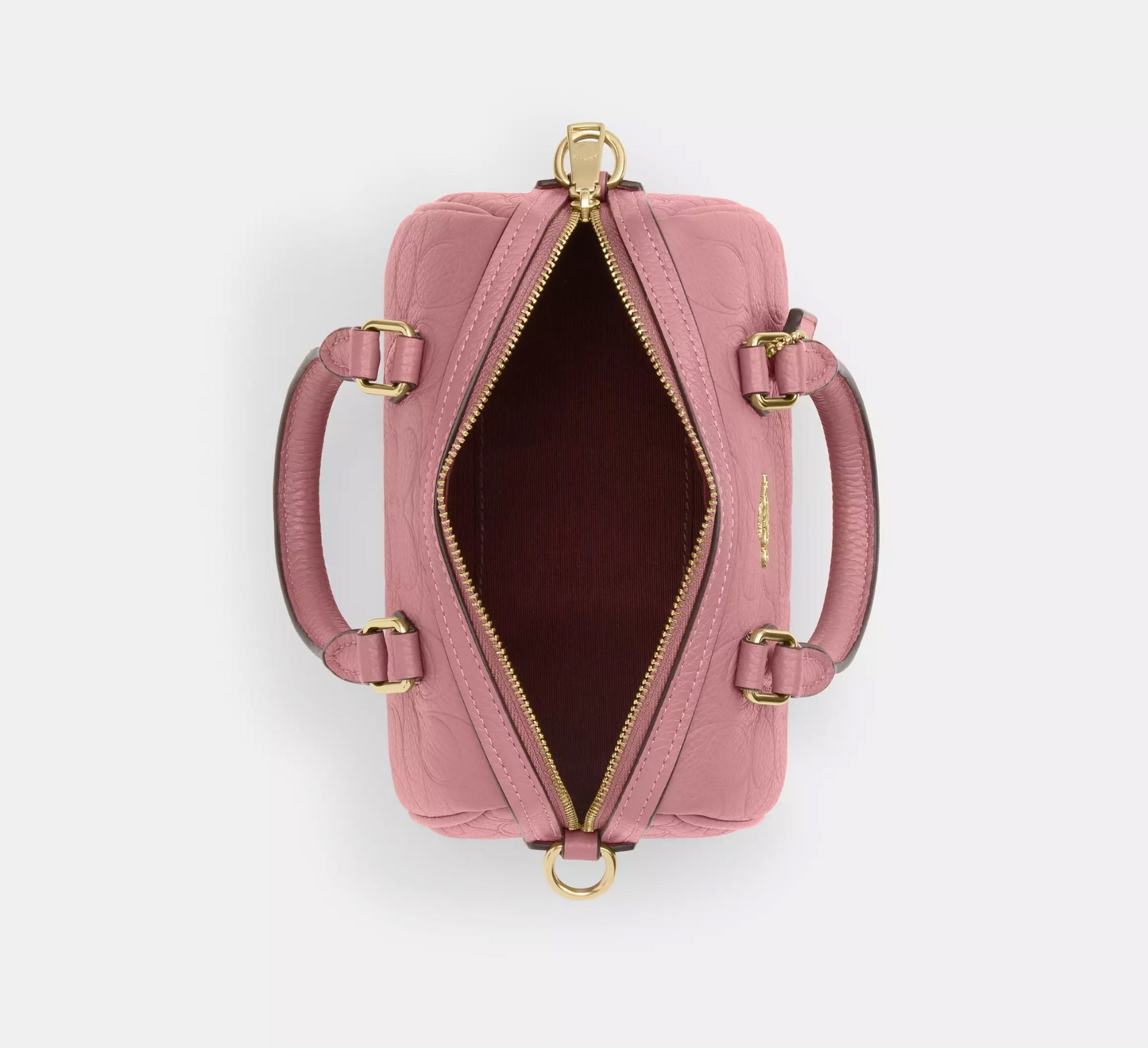 Coach Mini Rowan Crossbody Bag In Signature Leather