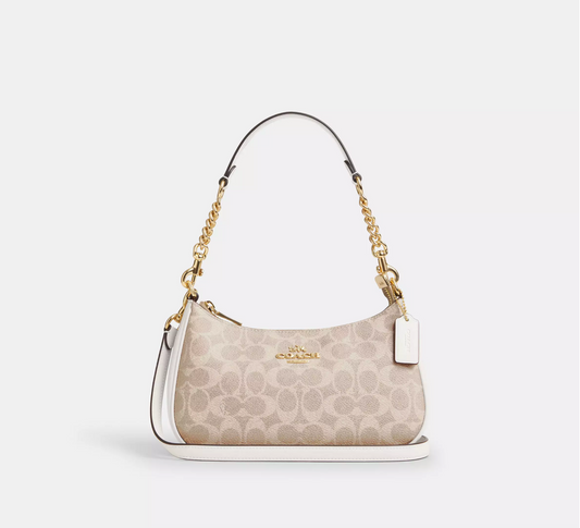 Coach Teri Shoulder Bag In Signature Canvas