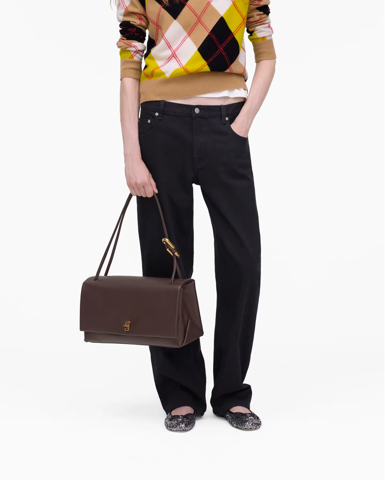 Marc Jacobs The Large Dual Bag in Ganache