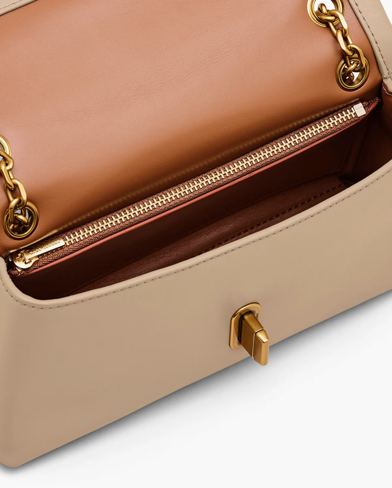 Marc Jacobs The Dual Chain Mini Bag - Camel