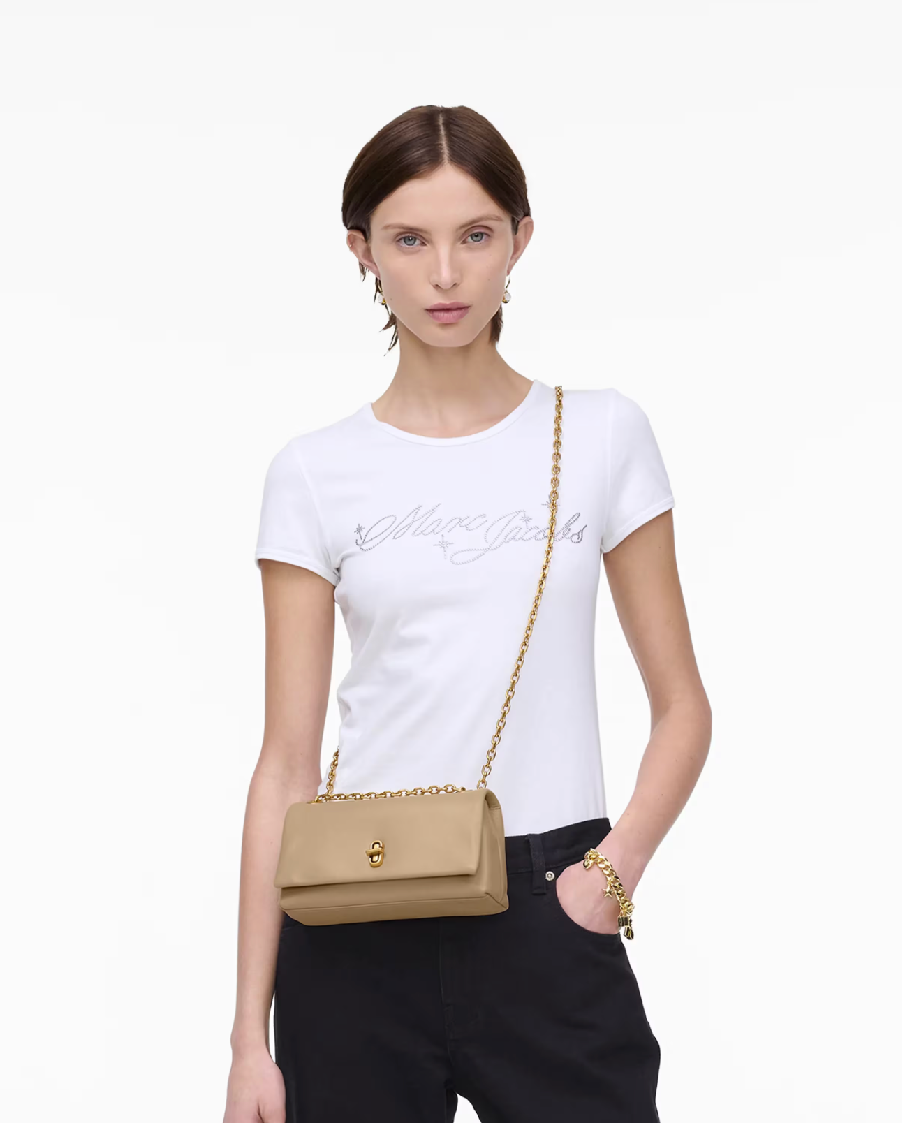 Marc Jacobs The Dual Chain Mini Bag - Camel