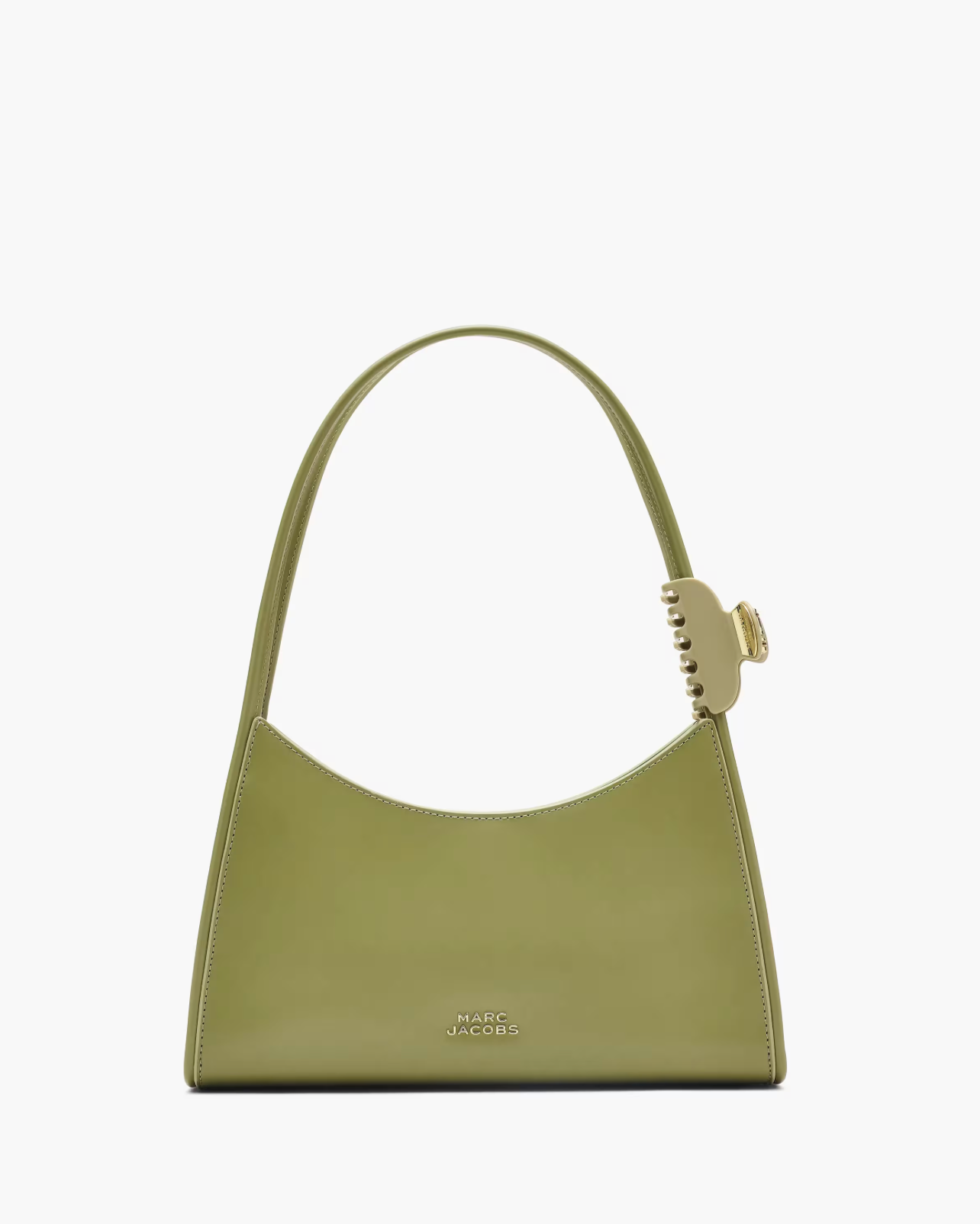 Marc Jacobs The Claw Clip Shoulder Bag-Reed