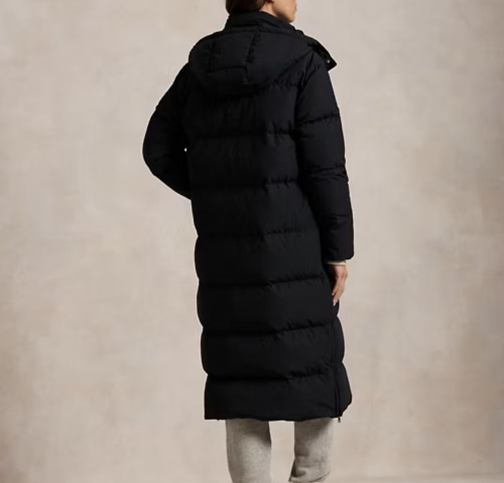 Polo Ralph Lauren Hooded Down Coat Black