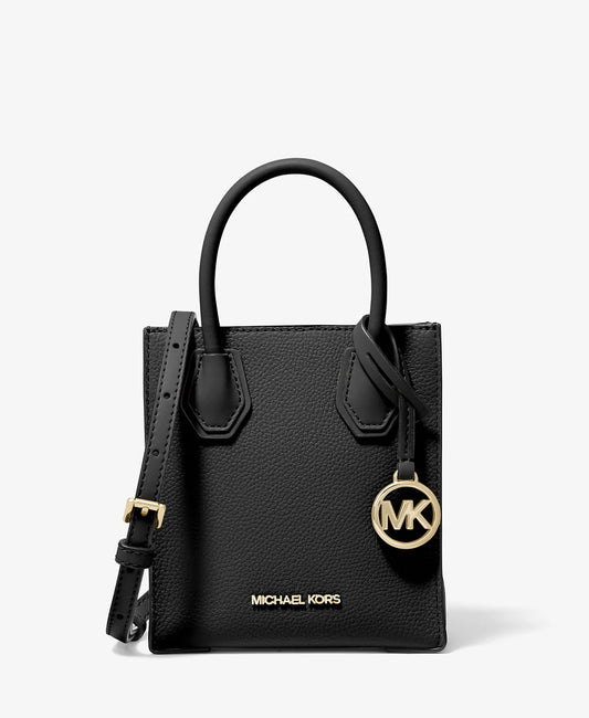 Michael Kors Mercer Extra-Small Pebbled Leather Crossbody Bag