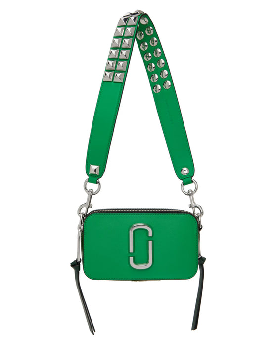 The Studded Snapshot Bag Green