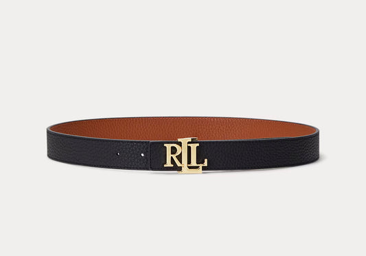 Ralph Lauren Logo Reversible Belt Black/Brown