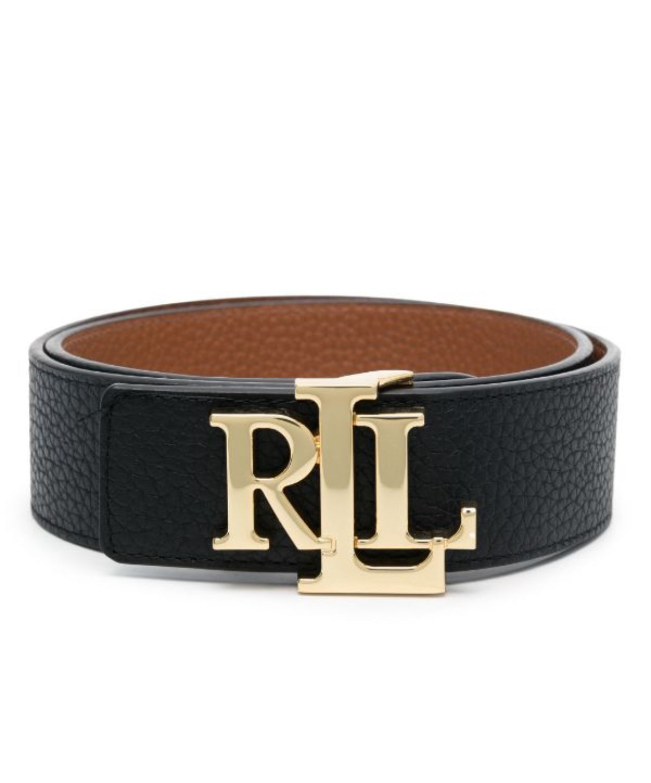 Ralph Lauren Logo Reversible Belt Black/Brown