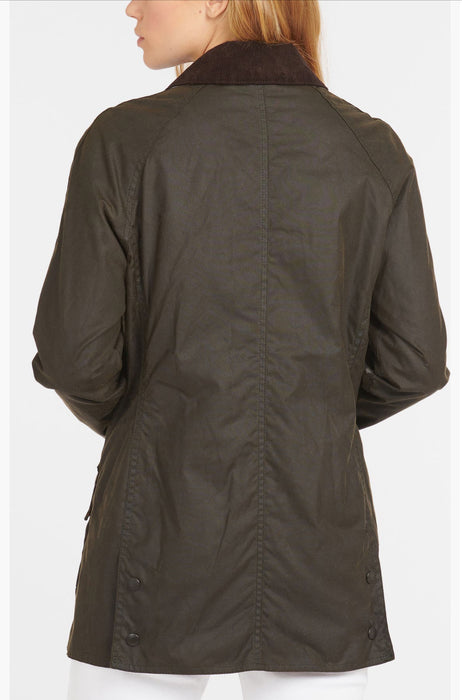 Barbour Beadnell Wax Jacket Olive