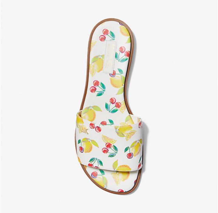 Michael Kors Fruit Pattern Slide