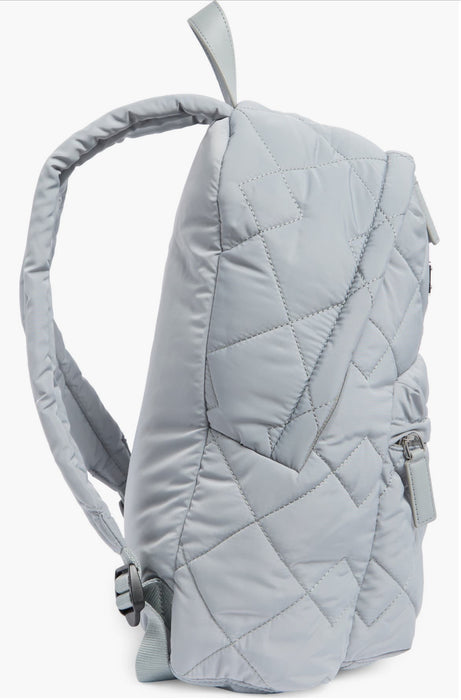 Marc Jacobs Quilted Nylon Large Backpack in Grey