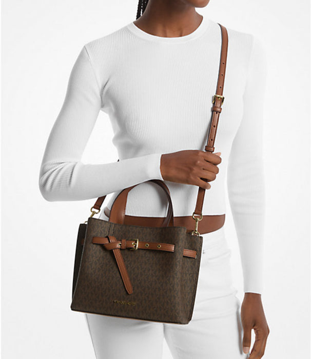 Emilia Small Logo Satchel