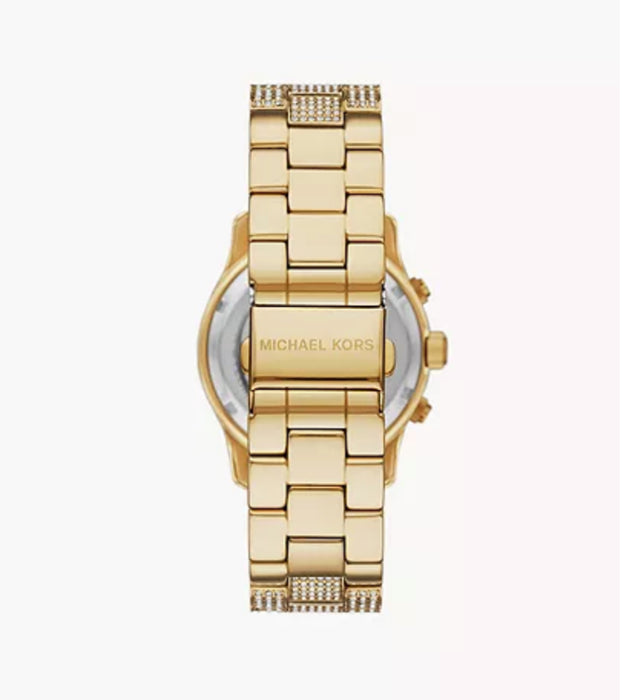 Michael Kors Everest Chronograph Gold-Tone Stainless Steel Watch (Model: MK7254)