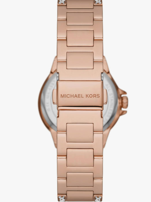 Michael Kors Camille Mid Extreme Glitz Rose Gold Stainless Watch MK6997